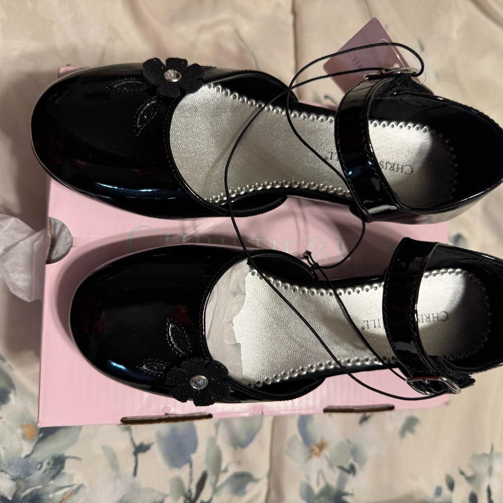 Black Patent Leather Mary Jane Shoes